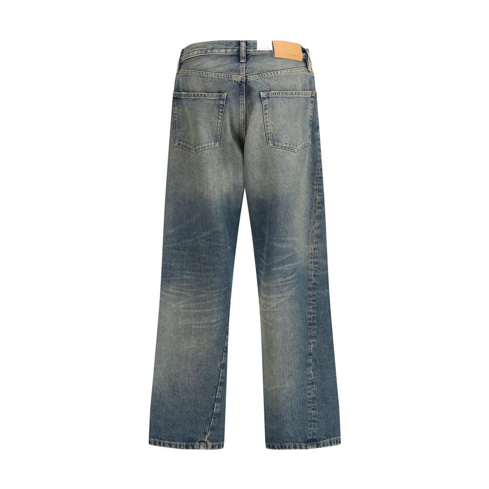 Wide Twist Jeans