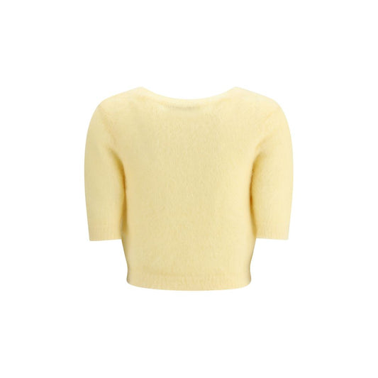 Short sleeve mohair Sweater
