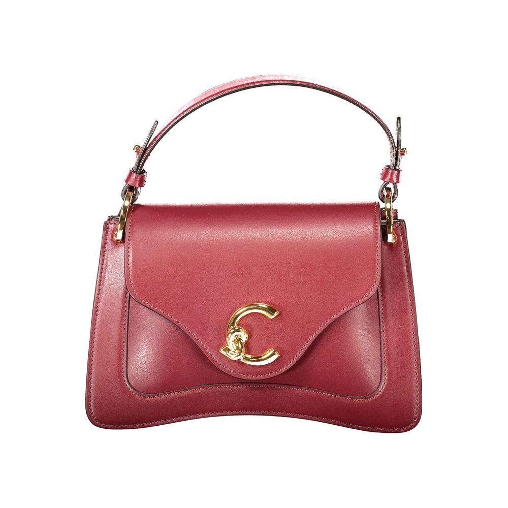 Purple Leather Women Handbag