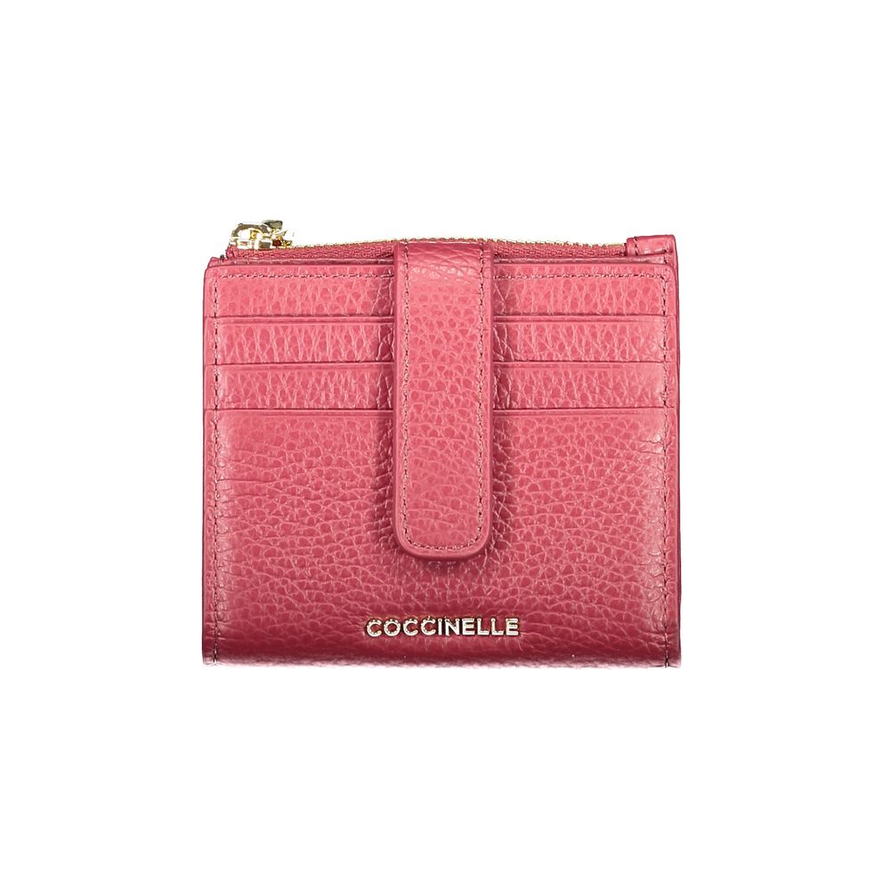 Purple Leather Women Wallet