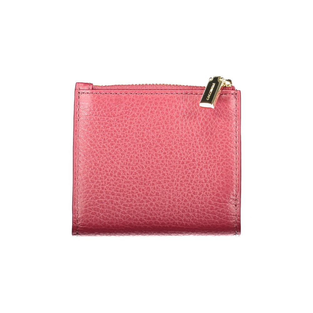 Purple Leather Women Wallet