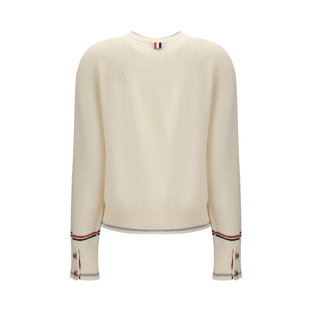 Pointelle wool Sweater