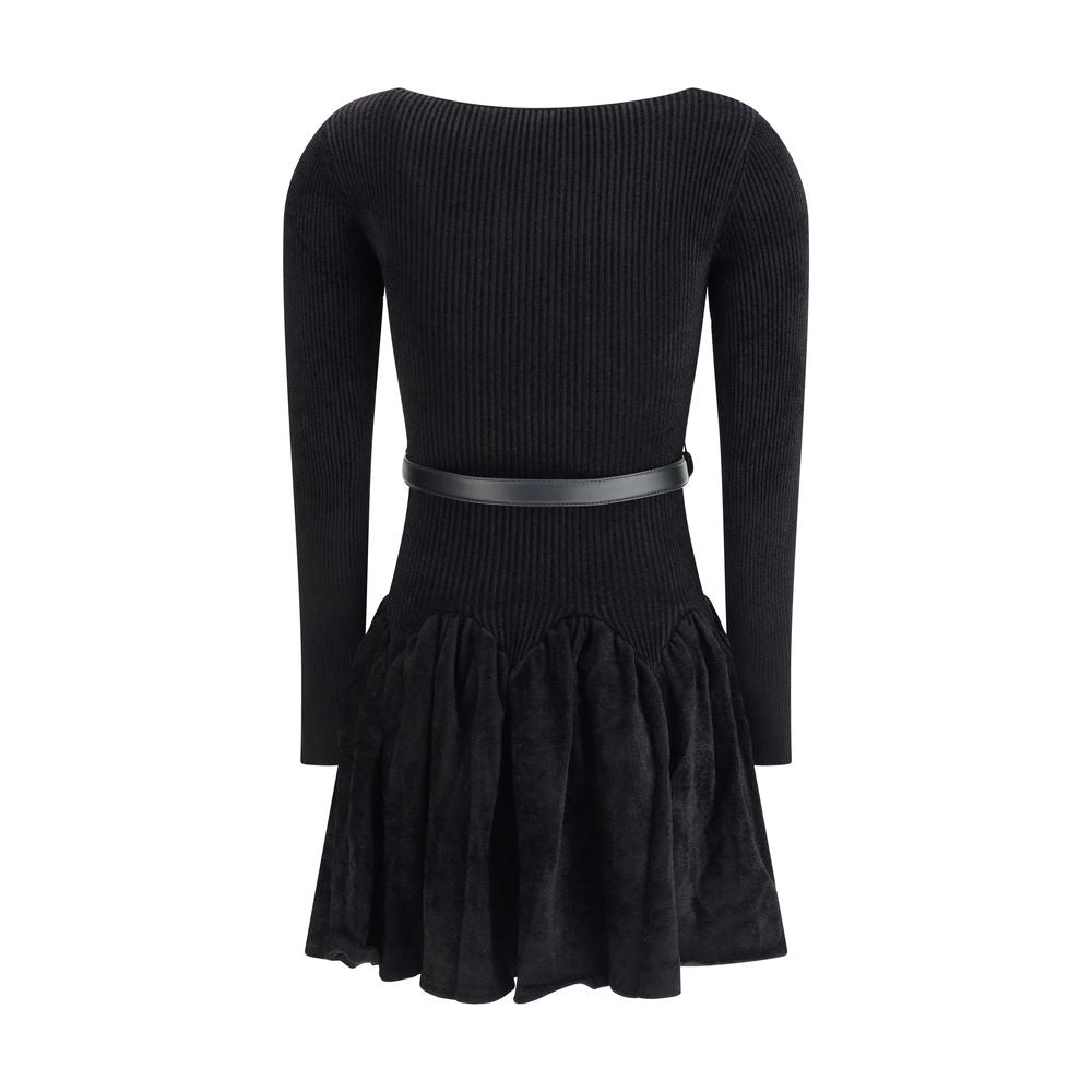 Chenille knit Dress