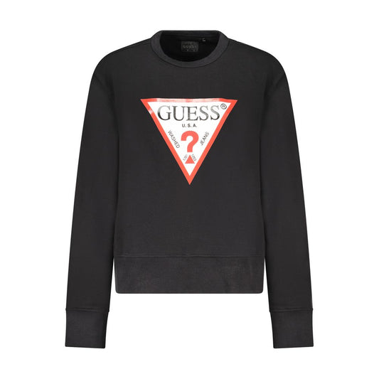 Black Cotton Women Sweater