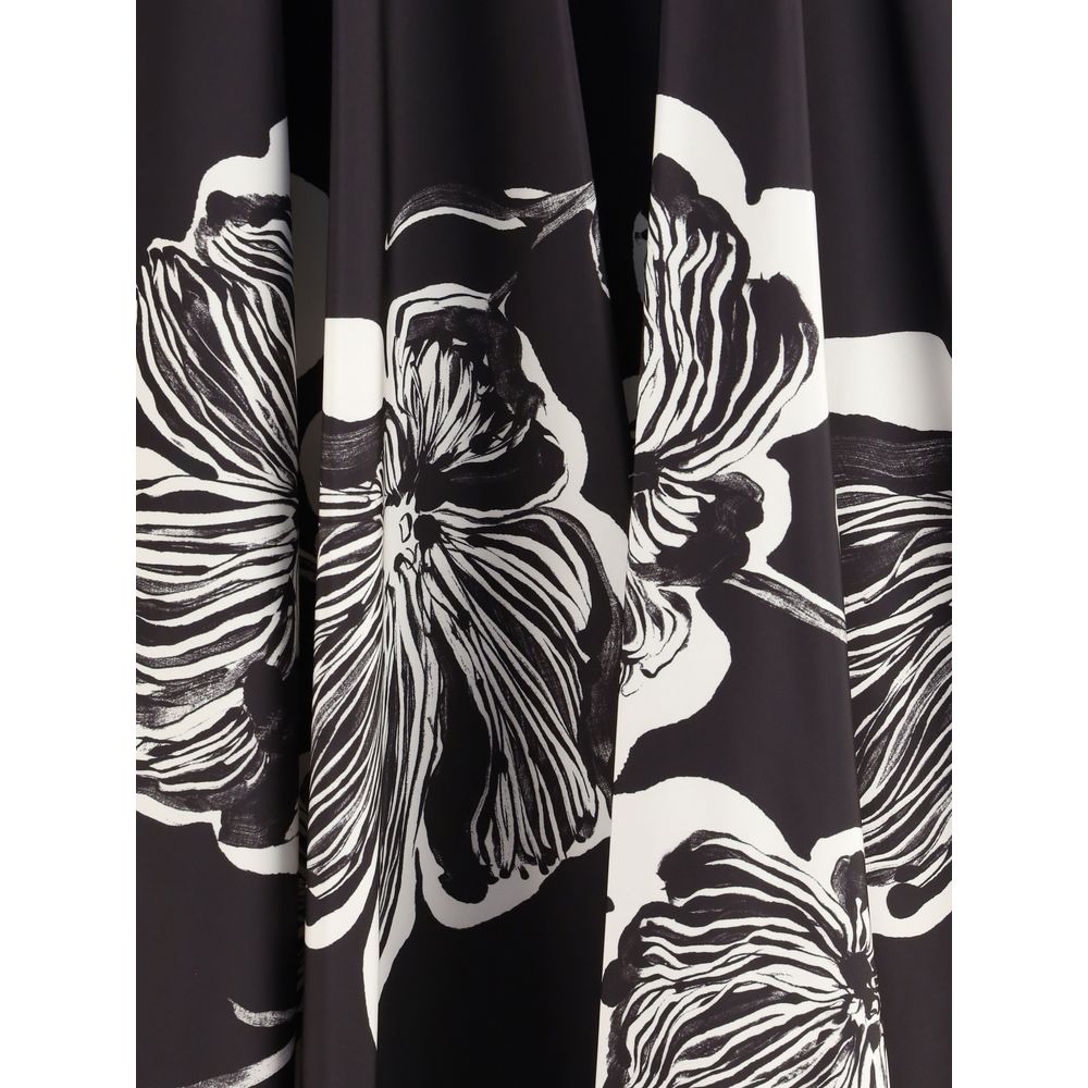 Midi Skirt with floral print