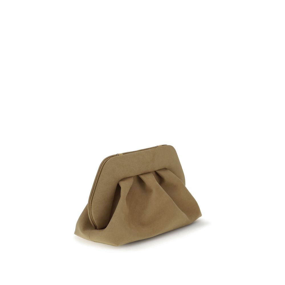 Bios suede Clutch Bag