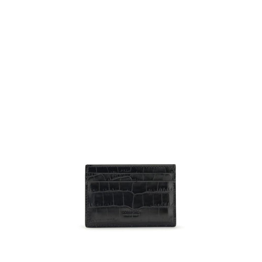 Croco print Card Holder