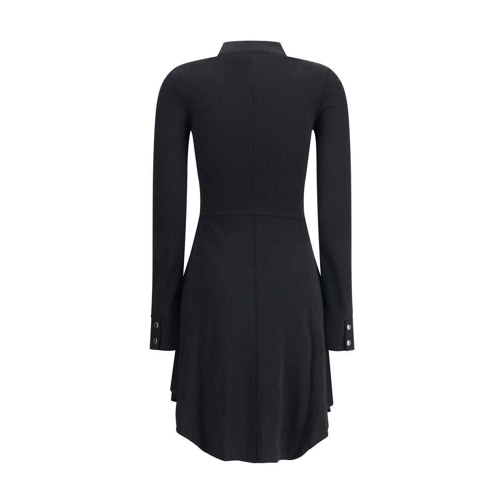 Zippered jersey biker Dress