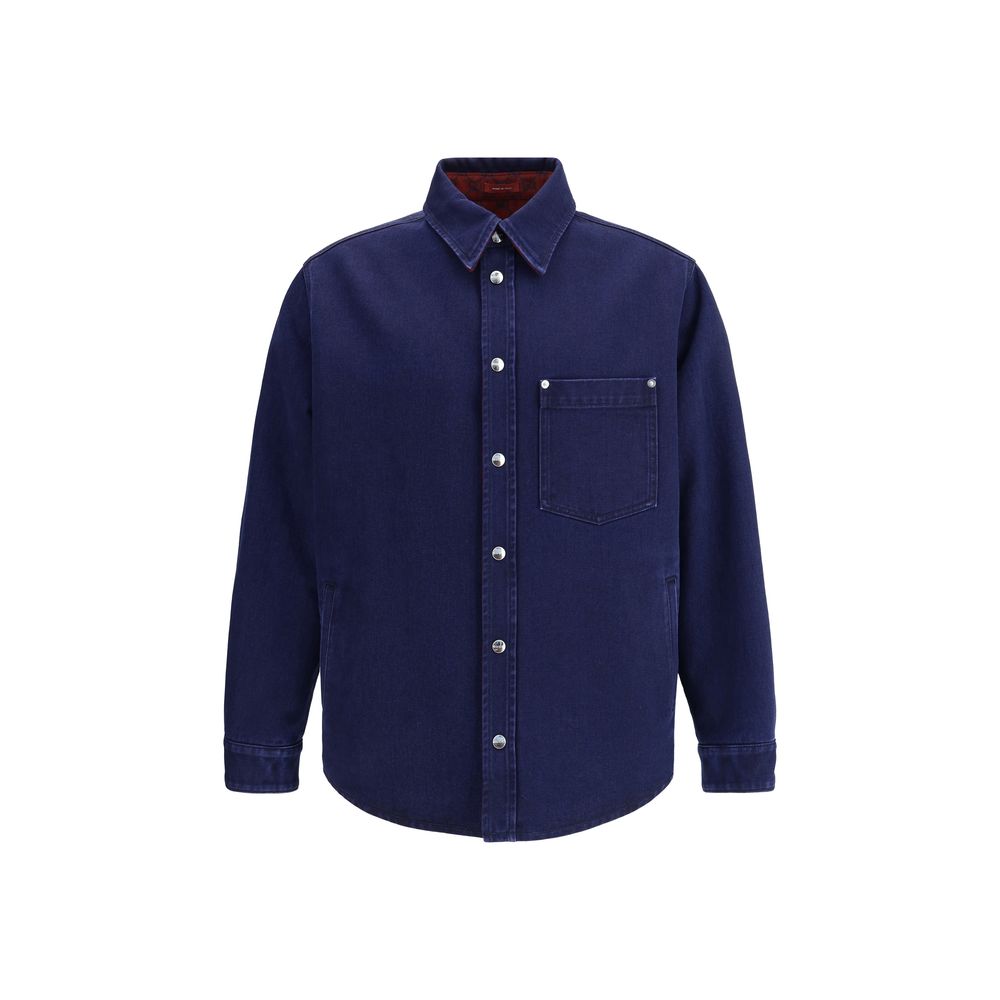 Denim and flanel Reversible Shirt