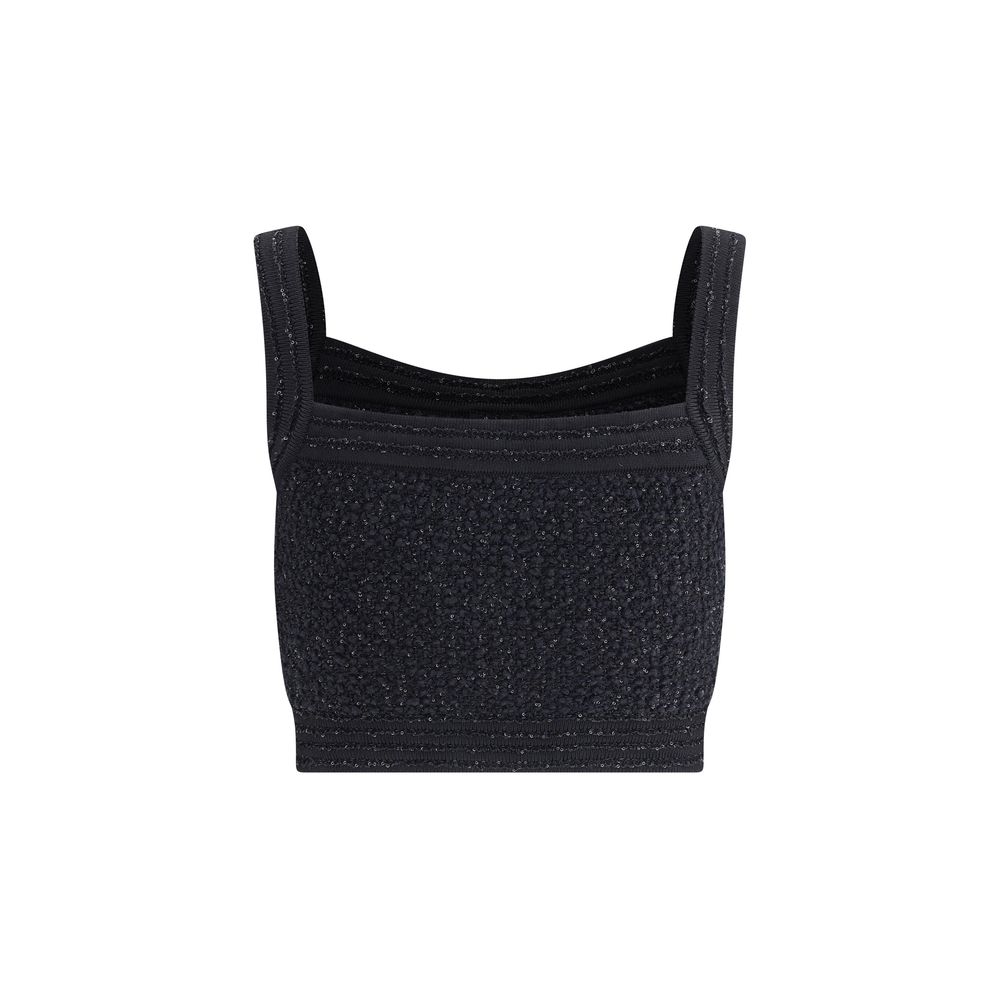 Tweed crop Top