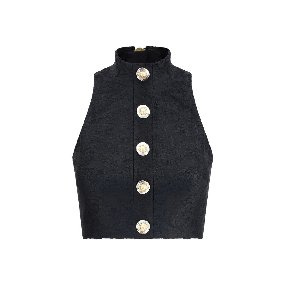 Baroque crop Top