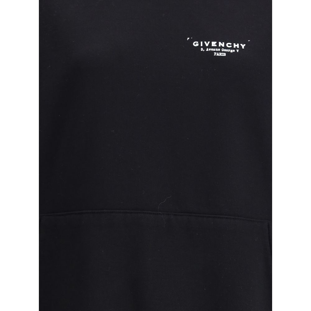 Black Hoodie in cotton