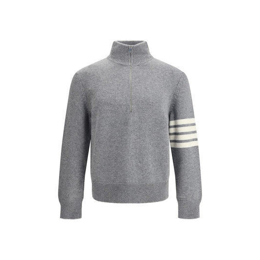 Sweater with 4-Bar intarsia