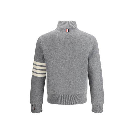 Sweater with 4-Bar intarsia