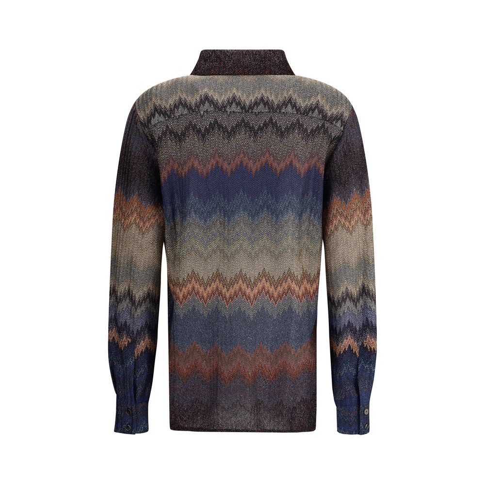 Viscose snake pattern Shirt
