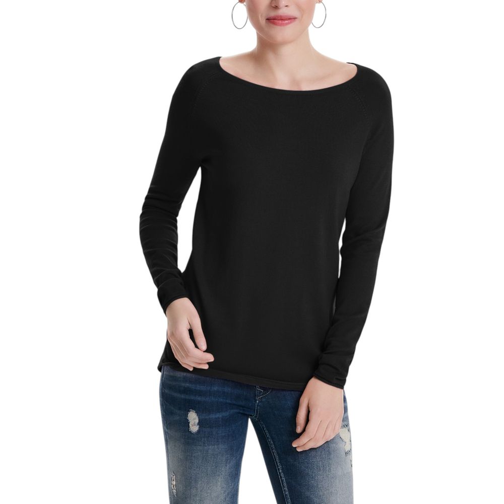 Black Viscose Sportswear