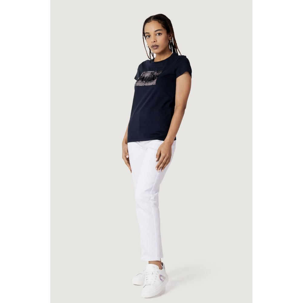 Blue Cotton T-Shirt