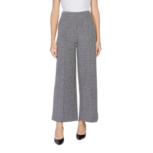 Black Polyester Pant