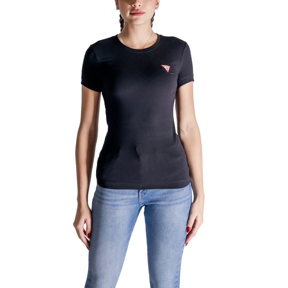 Black Cotton T-Shirt