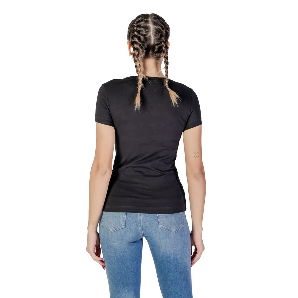 Black Cotton T-Shirt