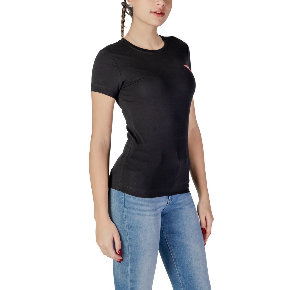 Black Cotton T-Shirt