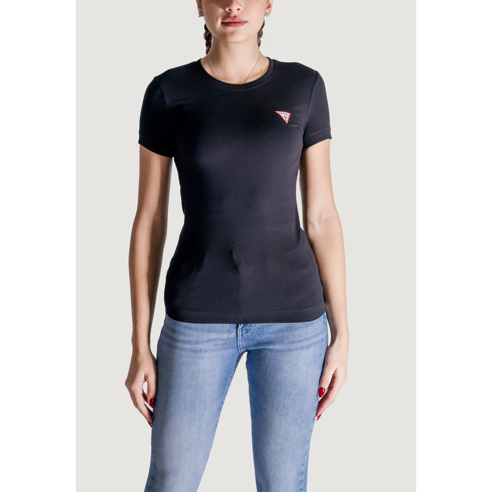 Black Cotton T-Shirt