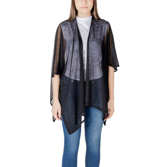 Black Polyacrylic Jackets & Coat