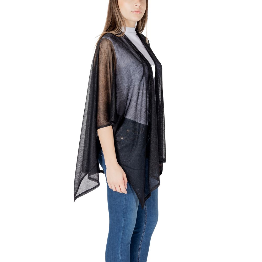 Black Polyacrylic Jackets & Coat