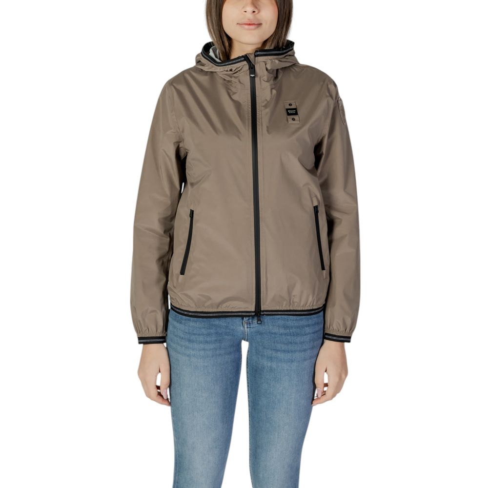 Green Polyamide Jackets & Coat