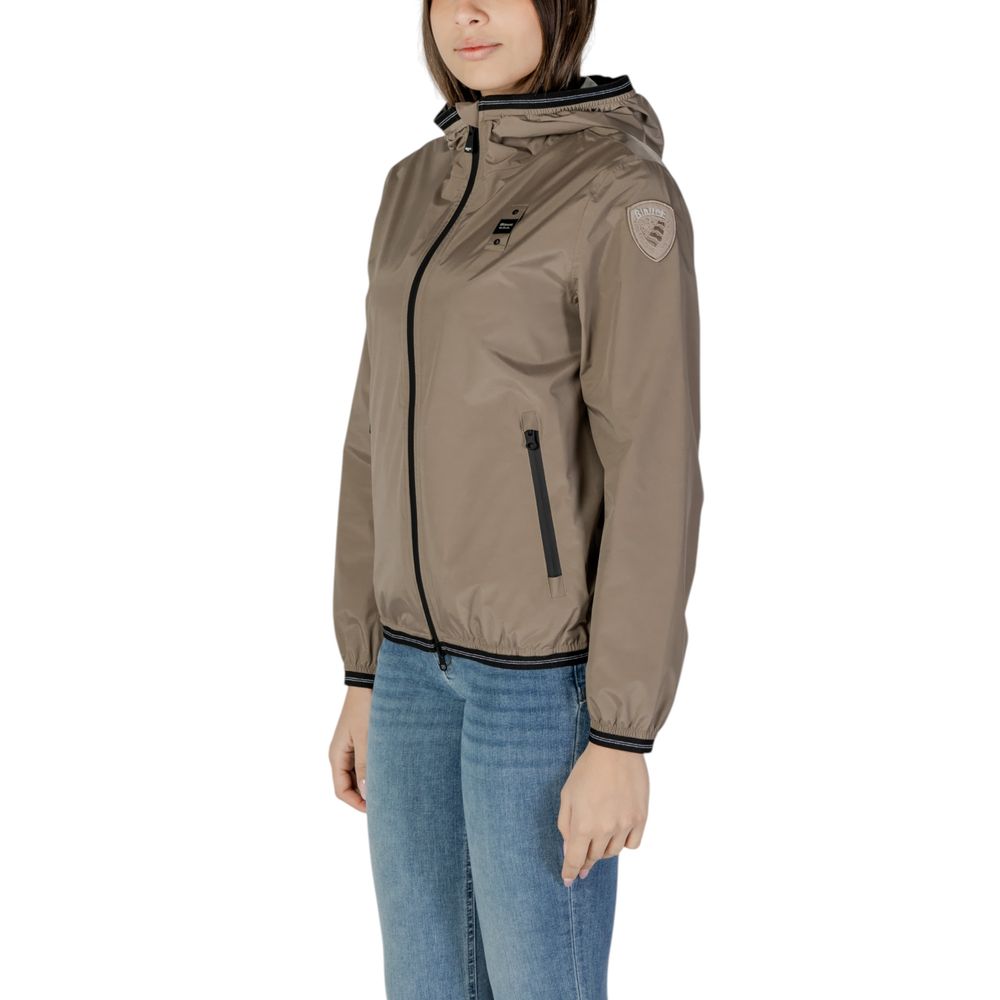 Green Polyamide Jackets & Coat