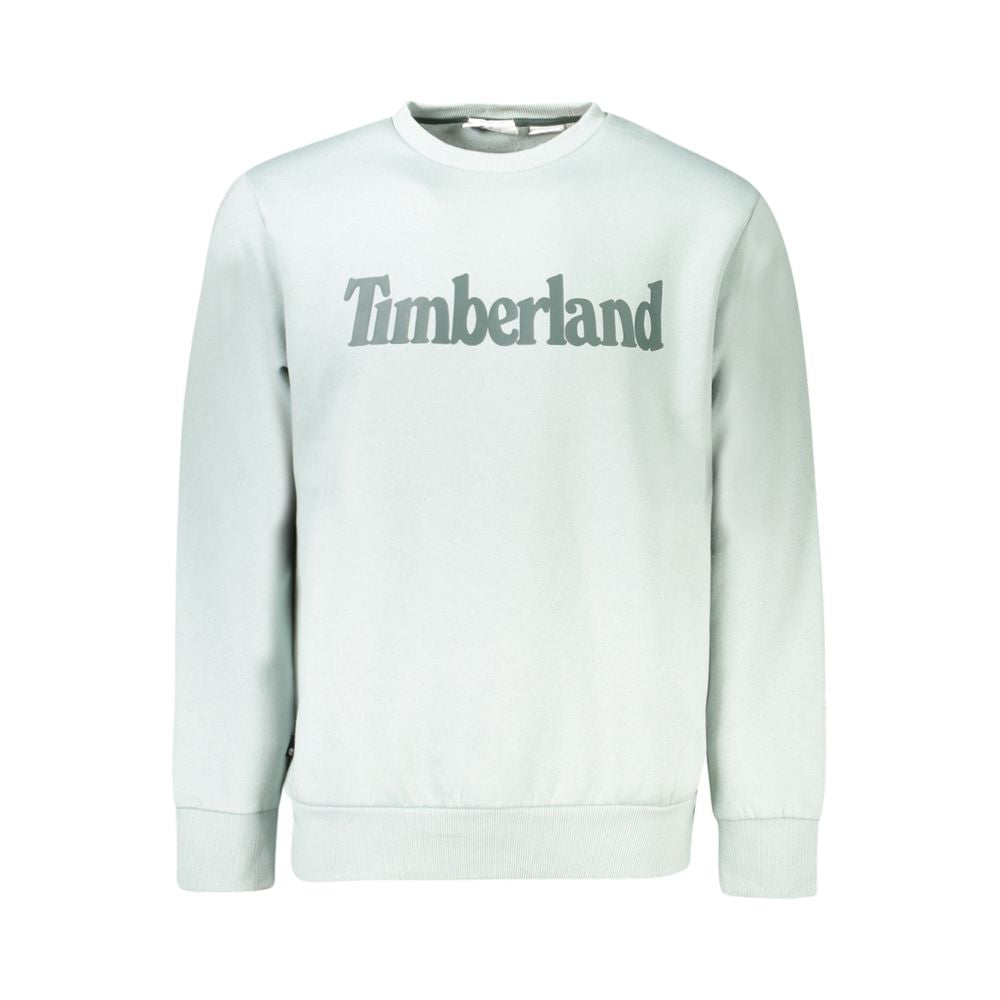 Green Cotton Men Sweater