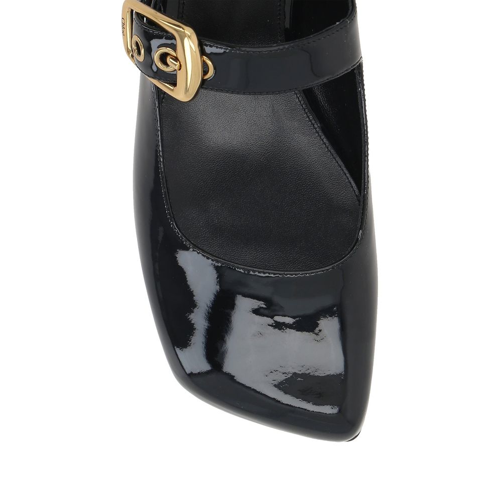 Chloè Mary-Jane Polly Ballerina Flats