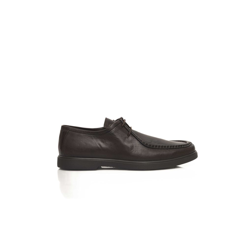 Brown Cowhide Men's Derby Shoe