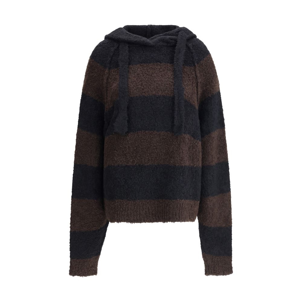 Striped hooded Sweater