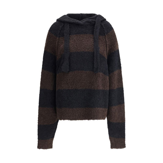 Striped hooded Sweater