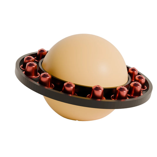 Fiastra Orbit Nespresso-Kapselhalter gelb