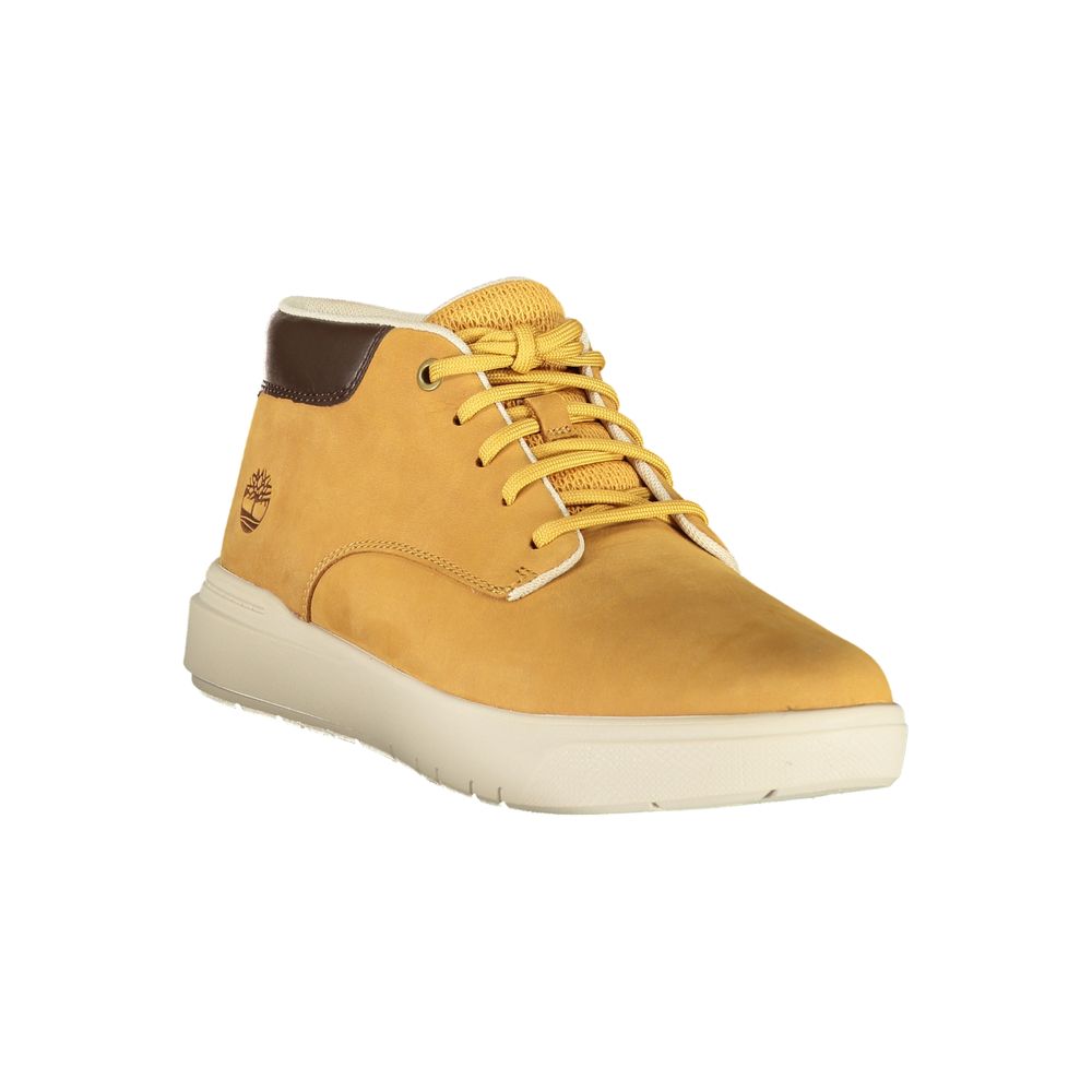 Brown Leather Men Sneaker