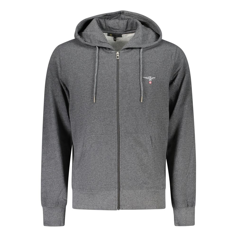Gray Cotton Sweatshirt