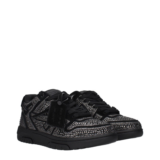 Black Leather Sneakers