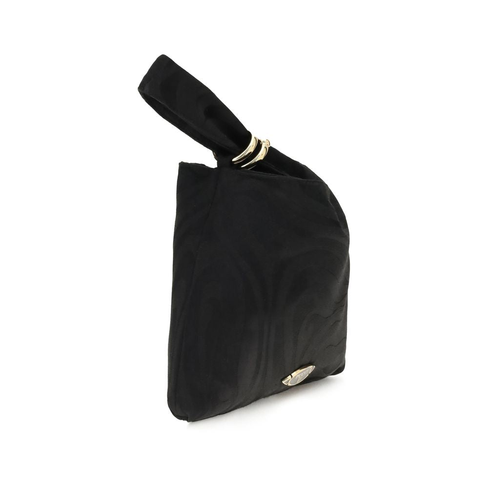 Emilio silk Clutch Bag