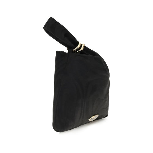 Emilio silk Clutch Bag