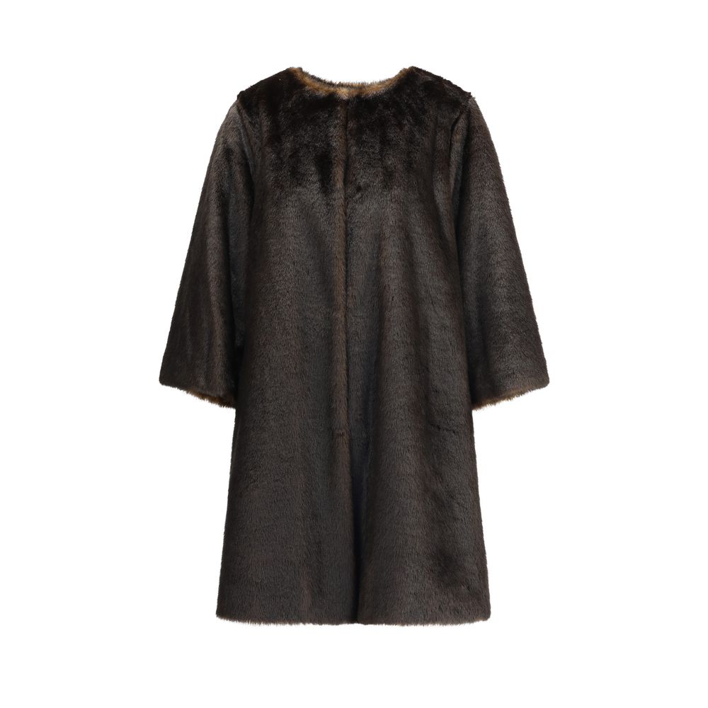 Soft Faux Fur Coat