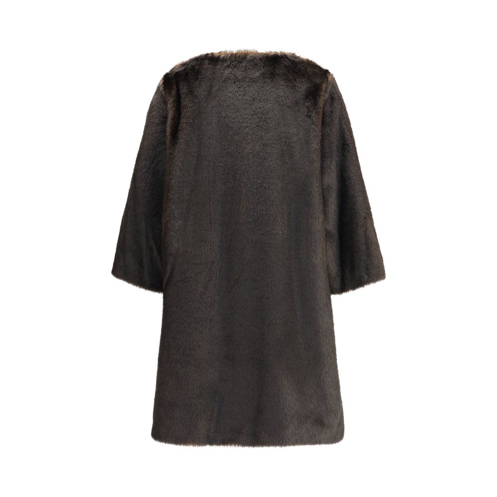 Soft Faux Fur Coat