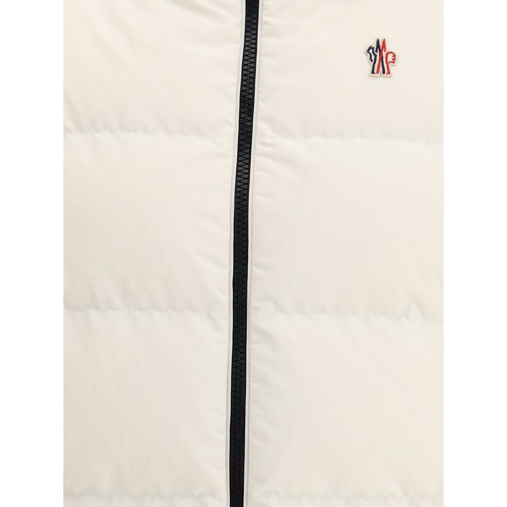 Jacket with sleeves in contrast