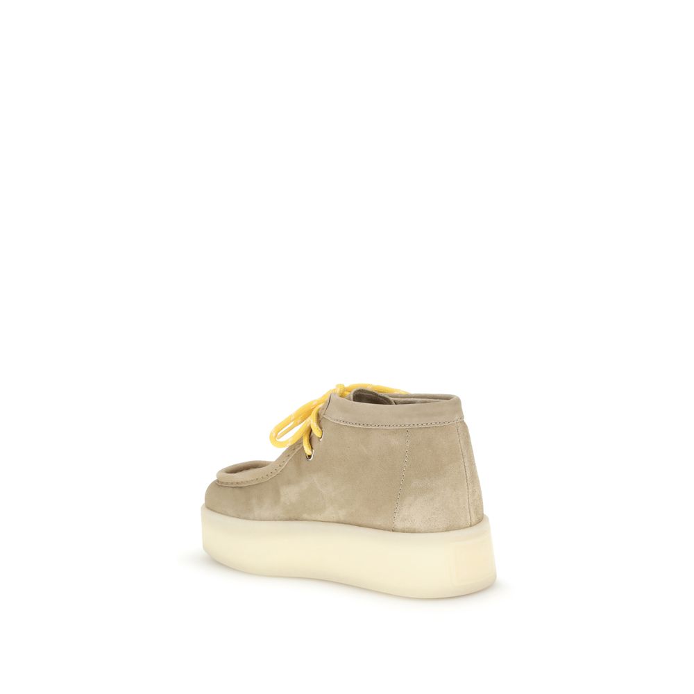 Platform leather Ankle Boots