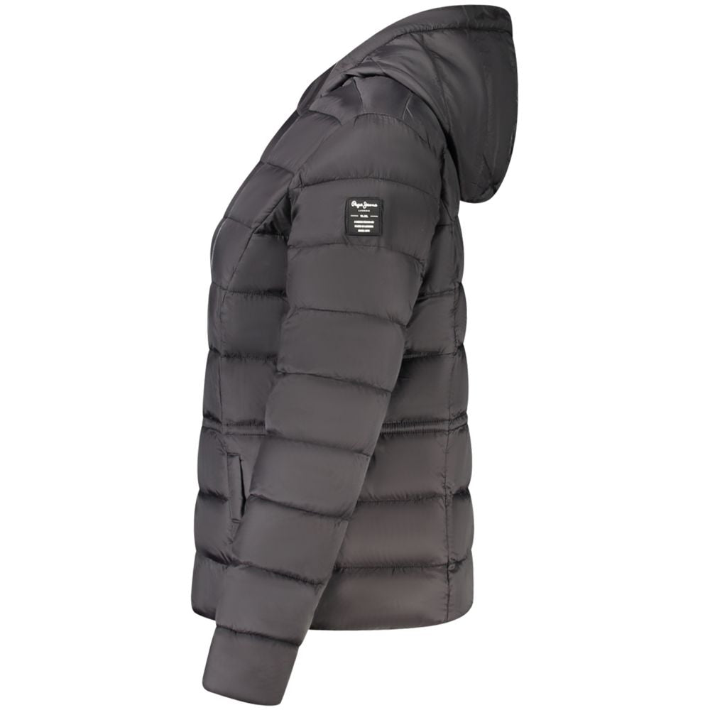 Black Polyamide Women Jacket