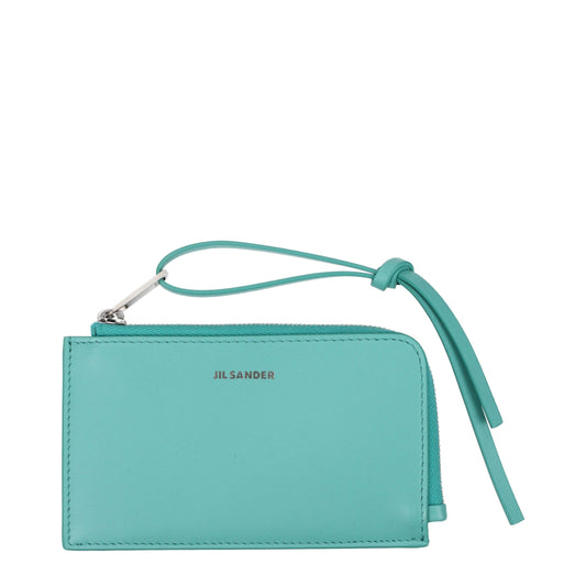 Green Leather Wallets