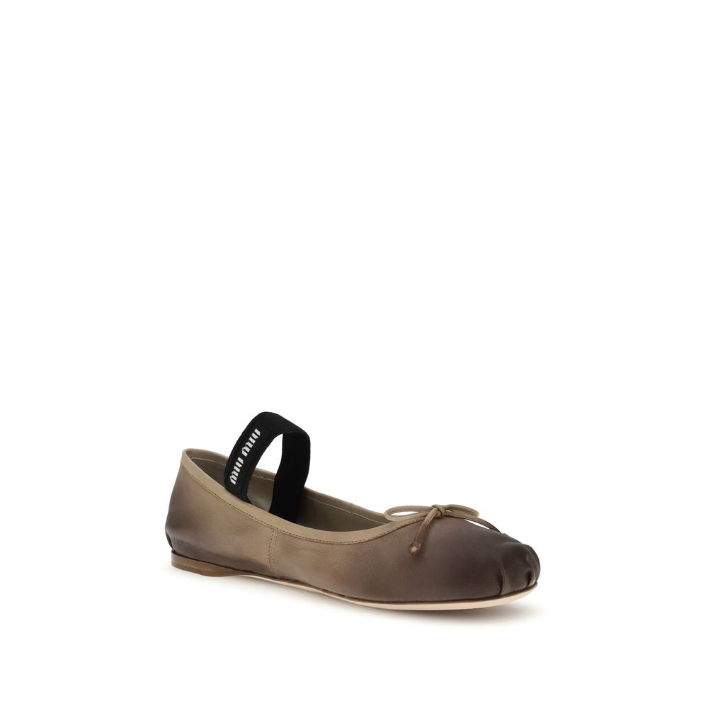 Leather Ballerinas