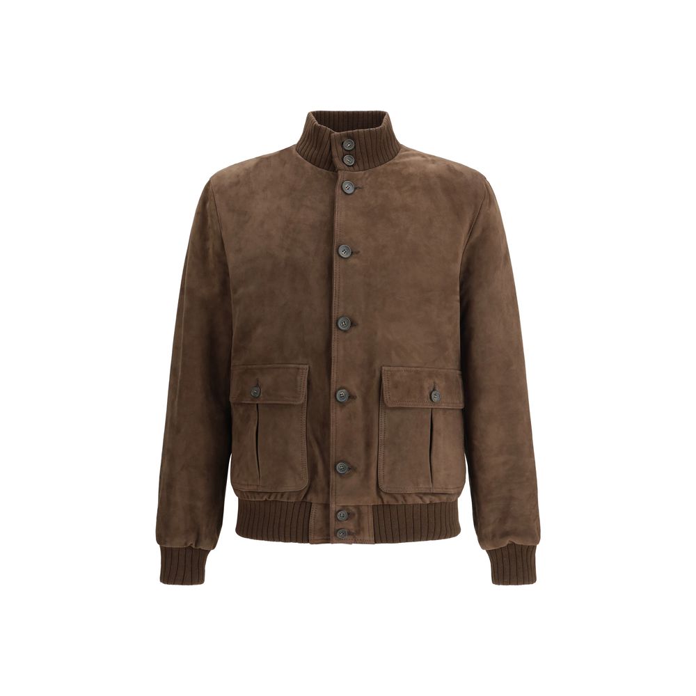 Suede Goat Leather Jacket
