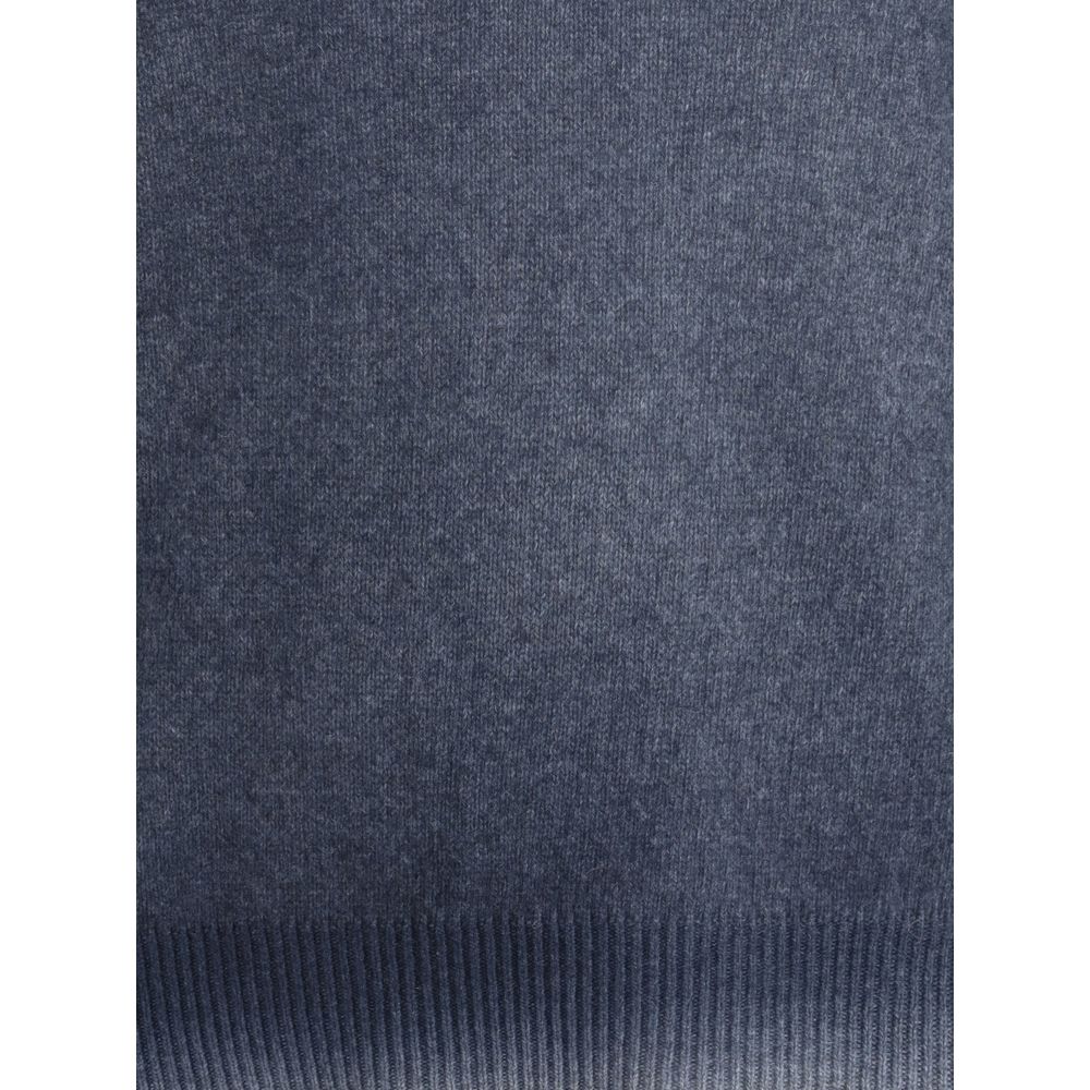 Cashmere Crewneck with gradient effect